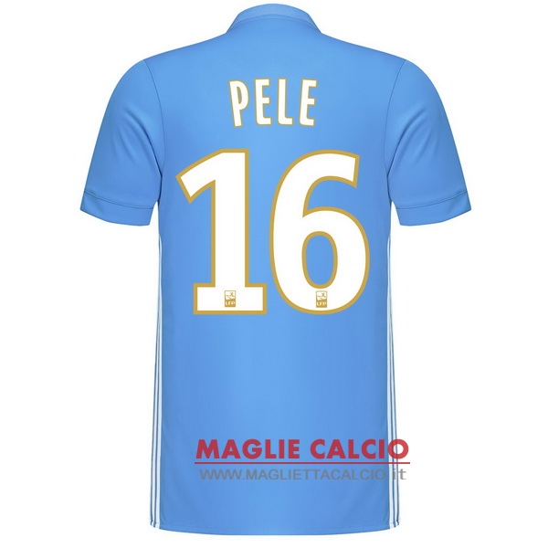 nuova maglietta marseille 2017-2018 pele 16 seconda